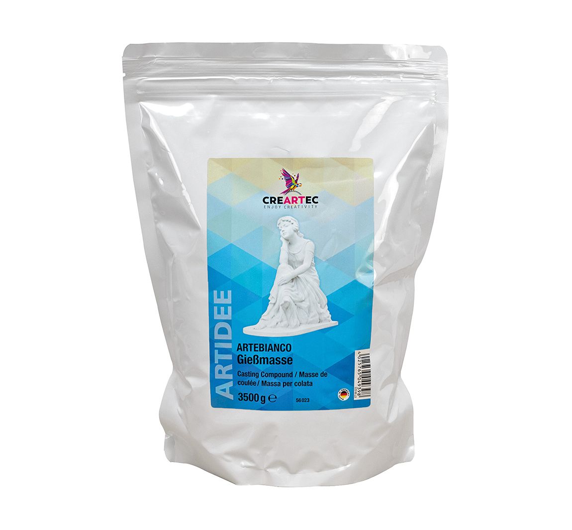 Artebianco Gießmasse, weiß - 3.500 g