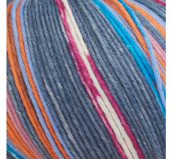 ONline Wolle "Supersocke Merino Color, Sortierung 368"