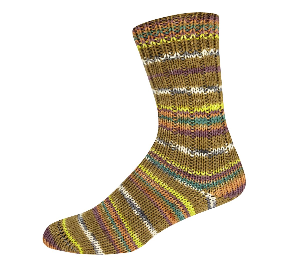 ONline Wolle "Supersocke Merino Color, Sortierung 368" - Farbe 3049