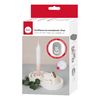 Silikon Gießform "Kerzenständer" inkl. Einleger Oval