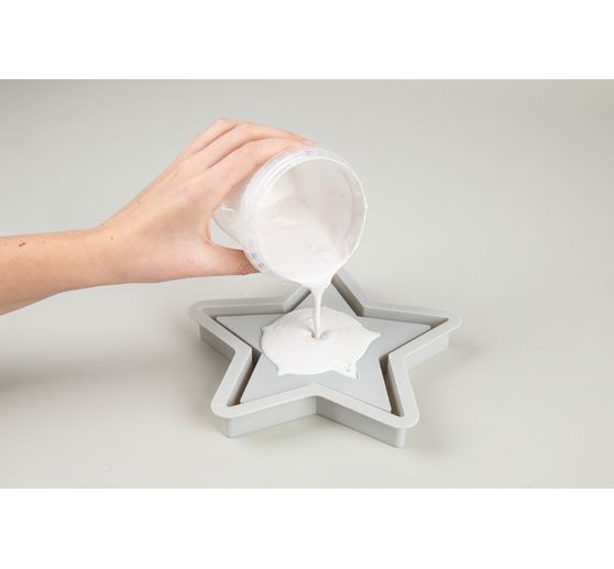 Silikon Gießform "Kerzenständer" inkl. Einleger