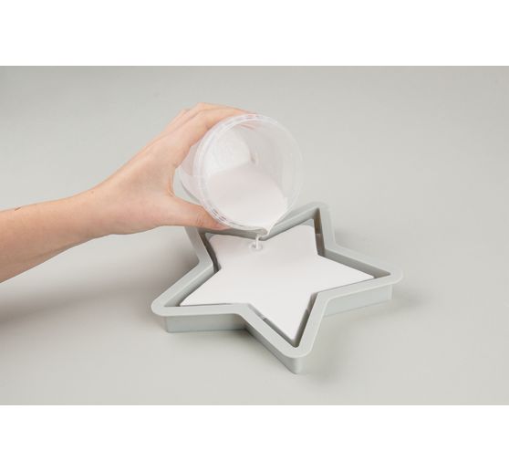 Silikon Gießform "Kerzenständer" inkl. Einleger