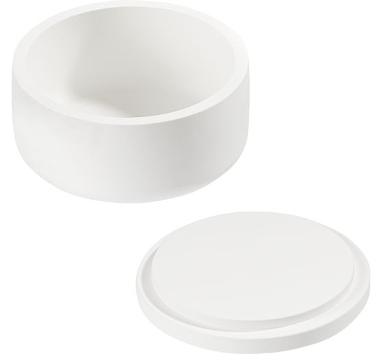 Silikon Gießform "Dose mit Deckel"