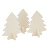 VBS Holzdekoration mit Standfuß Tannenbaum