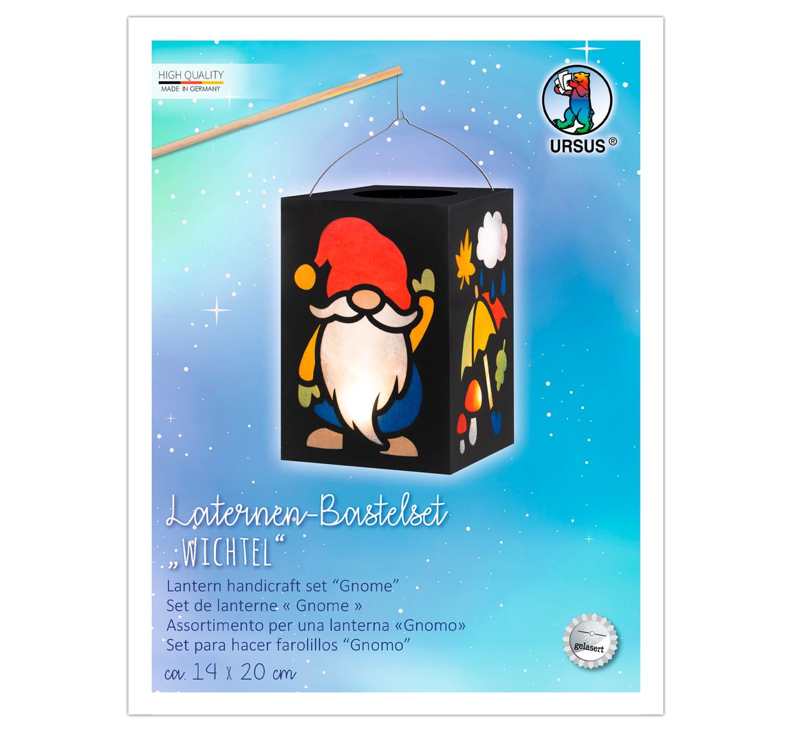 Laternen-Bastelset - Wichtel