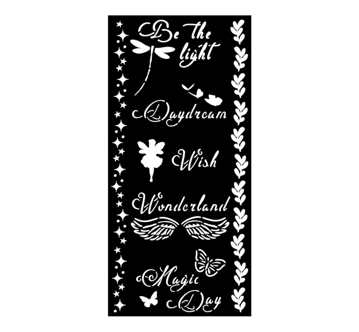 Schablone "Wonderland" - Magic Day