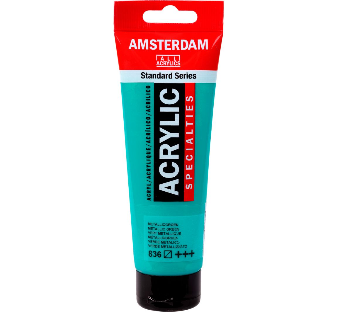 Talens Amsterdam Acrylfarbe - Metallic Green