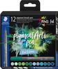 STAEDTLER Pigment brush pen, 12er-Set