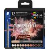 STAEDTLER Pigment brush pen, 12er-Set Portrait Colours