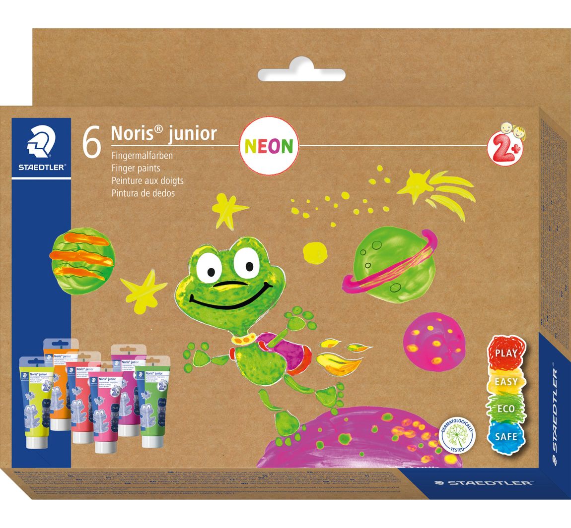 Noris junior Fingermalfarbe - Neon