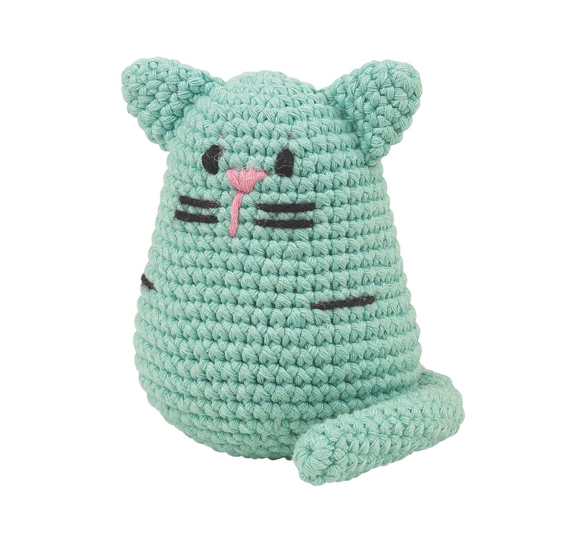 Häkelset "Pouch Pals" - Katze Cecil