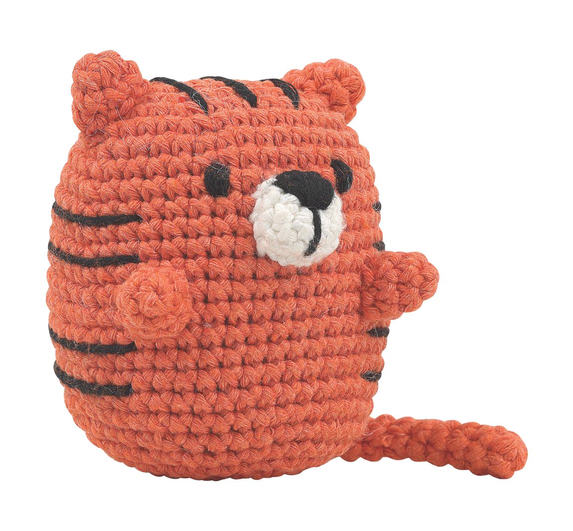 Häkelset "Pouch Pals" - Tiger Cleo