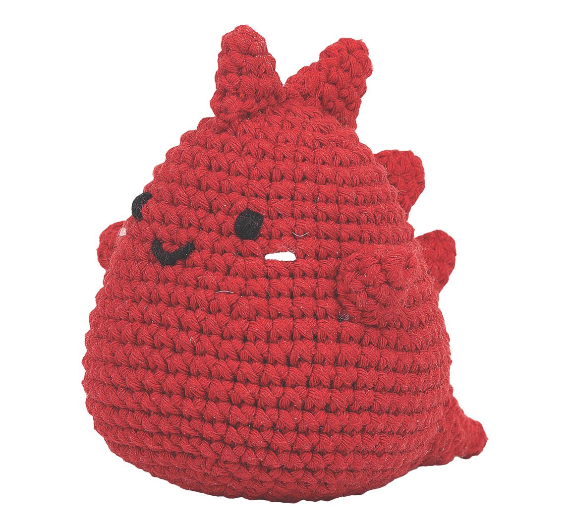 Häkelset "Pouch Pals" - Dino Dennis