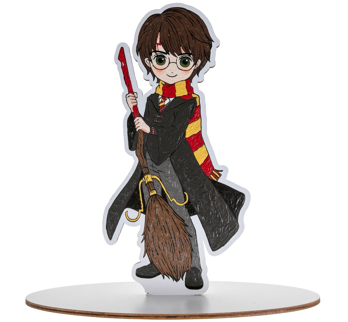 Malen nach Zahlen "XL Buddy", 23 cm - Harry Potter