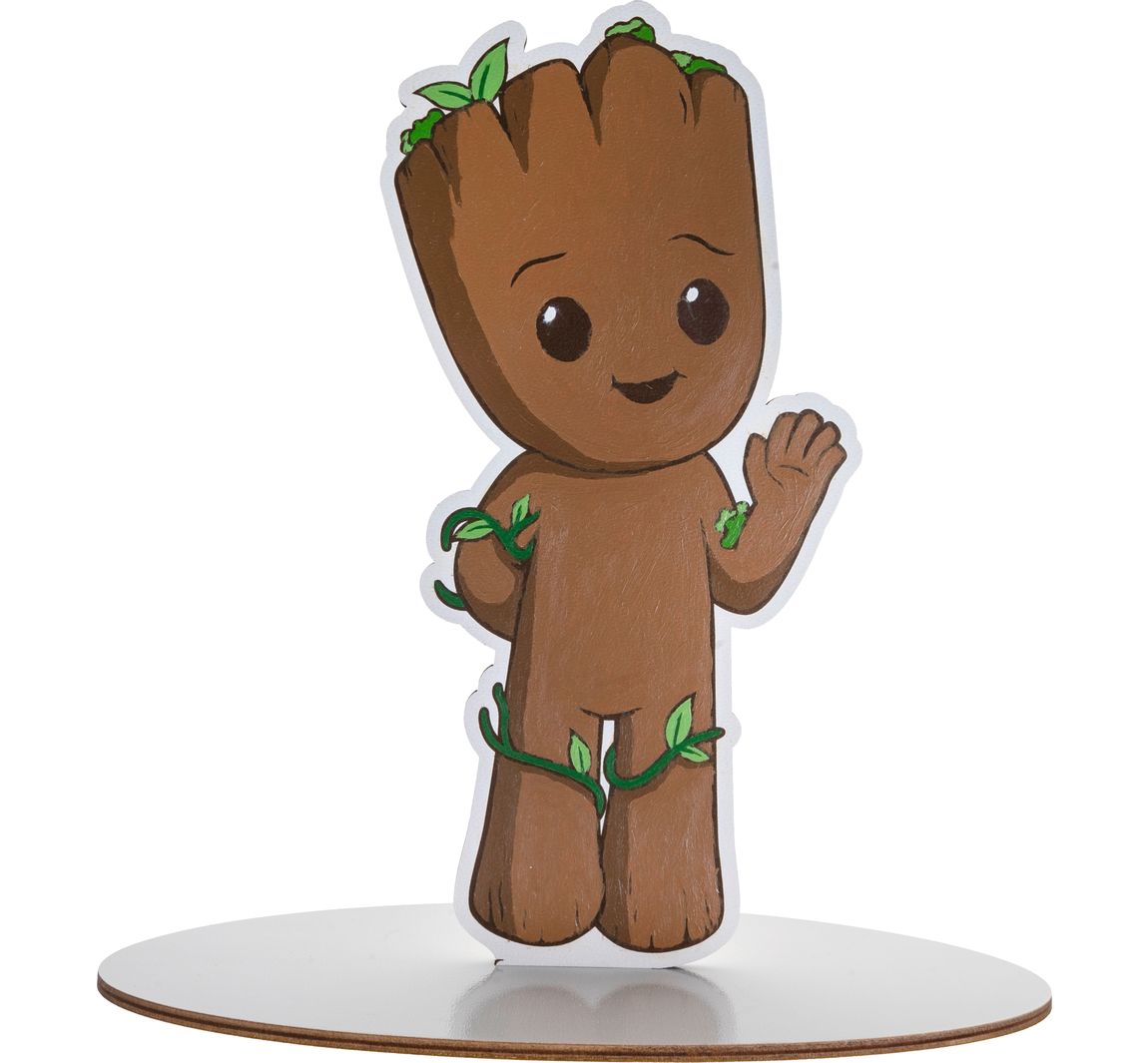 Malen nach Zahlen "XL Buddy", 23 cm - Groot