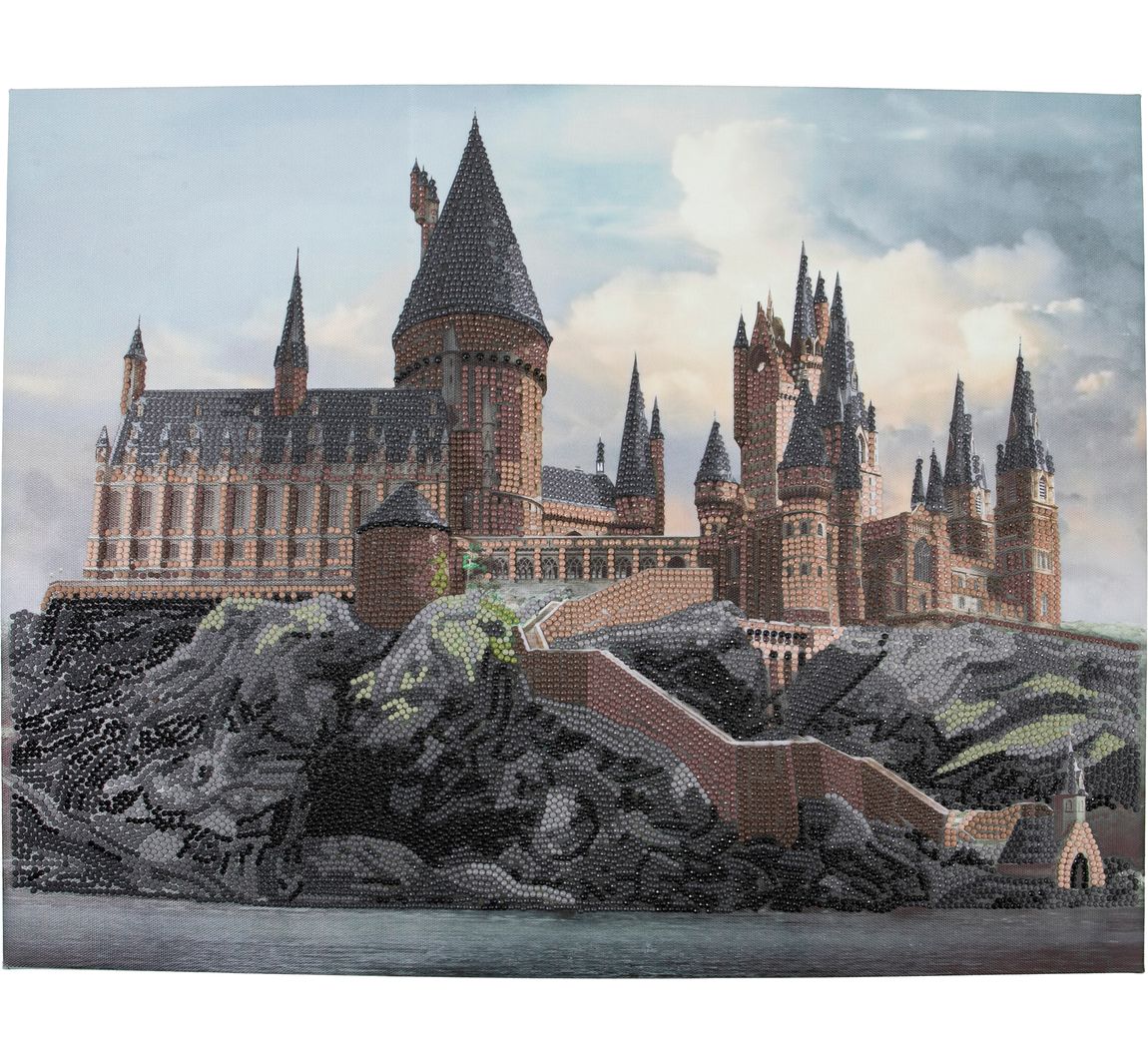 Kreativset "CRAFT Buddy Crystal Art Kit Hogwarts Schloss"