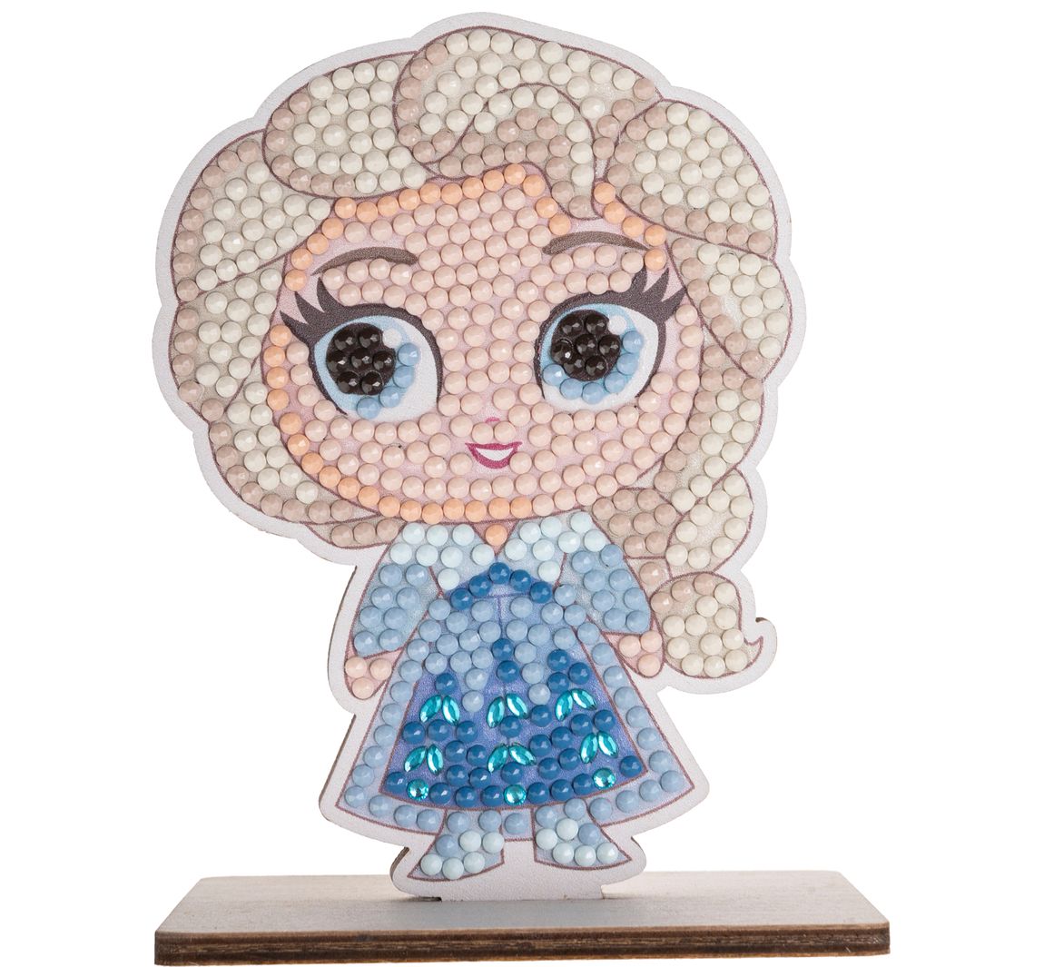 Diamond Painting "Crystal Art Buddy", 11 x 8 cm - Elsa