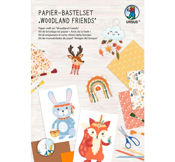 Papier-Bastelset