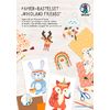 Papier-Bastelset Woodland Friends