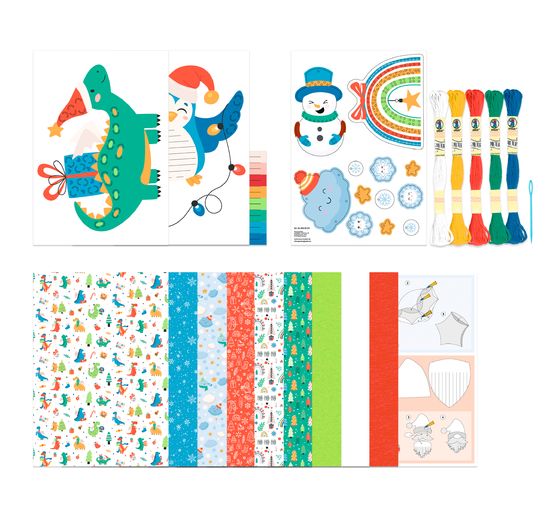 Papier-Bastelset