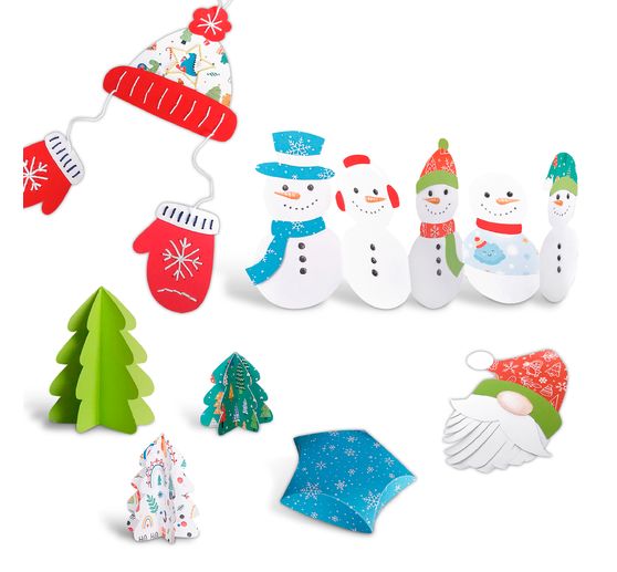 Papier-Bastelset