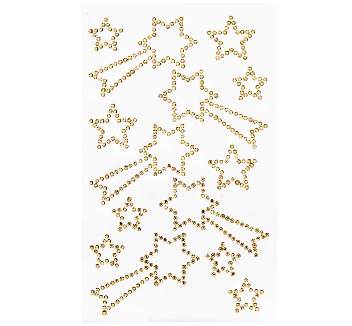 Strass-Sticker - Sternschnuppen
