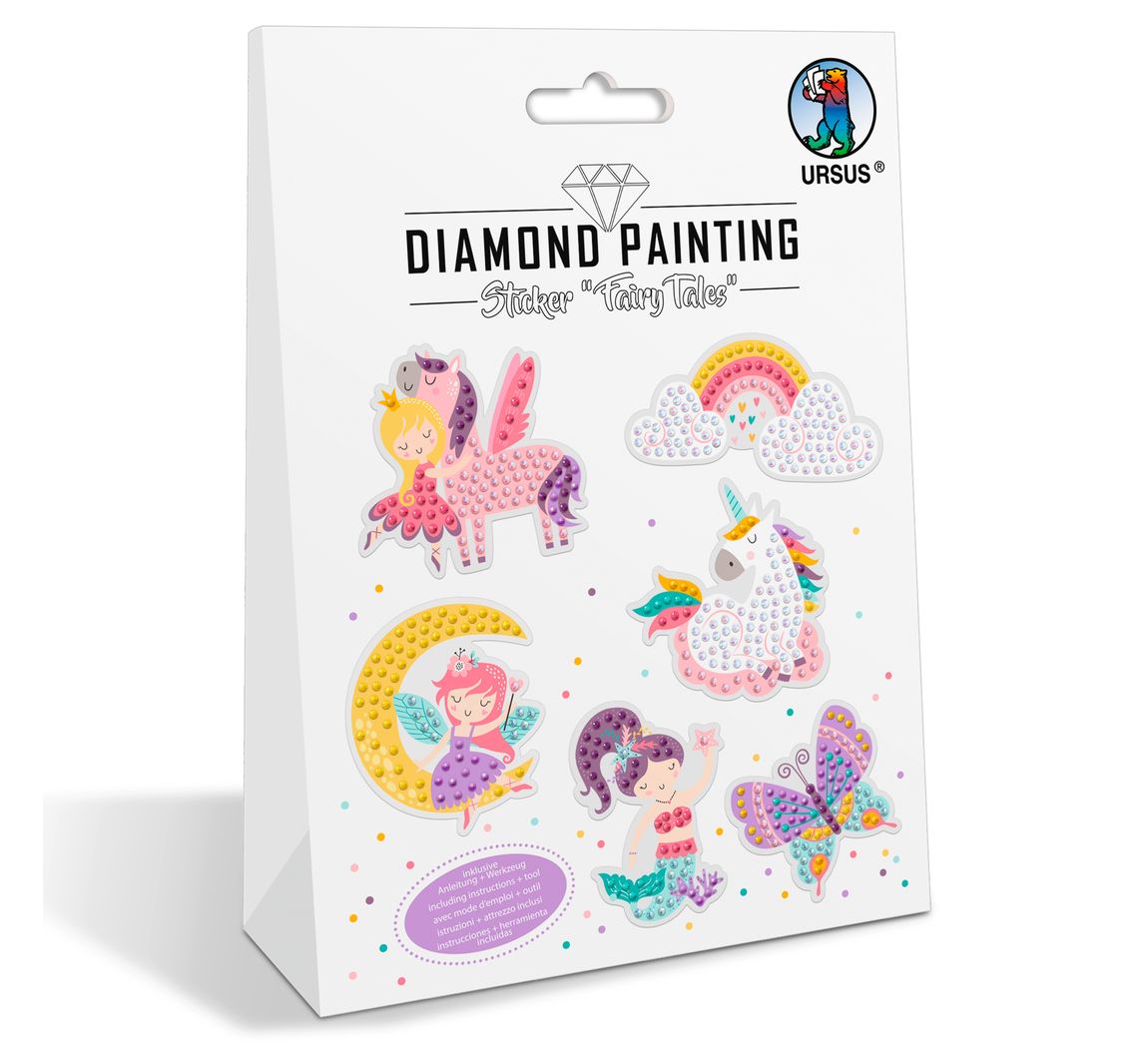 URSUS Diamond Sticker 43490002 Fairy Tales 6 Sticker