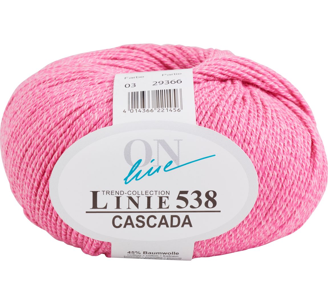 ONline Wolle Cascada, Linie 538 - Farbe 0003