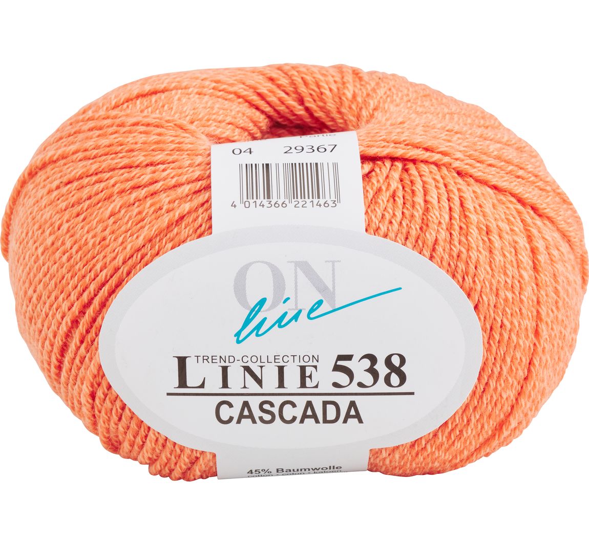 ONline Wolle Cascada, Linie 538 - Farbe 0004