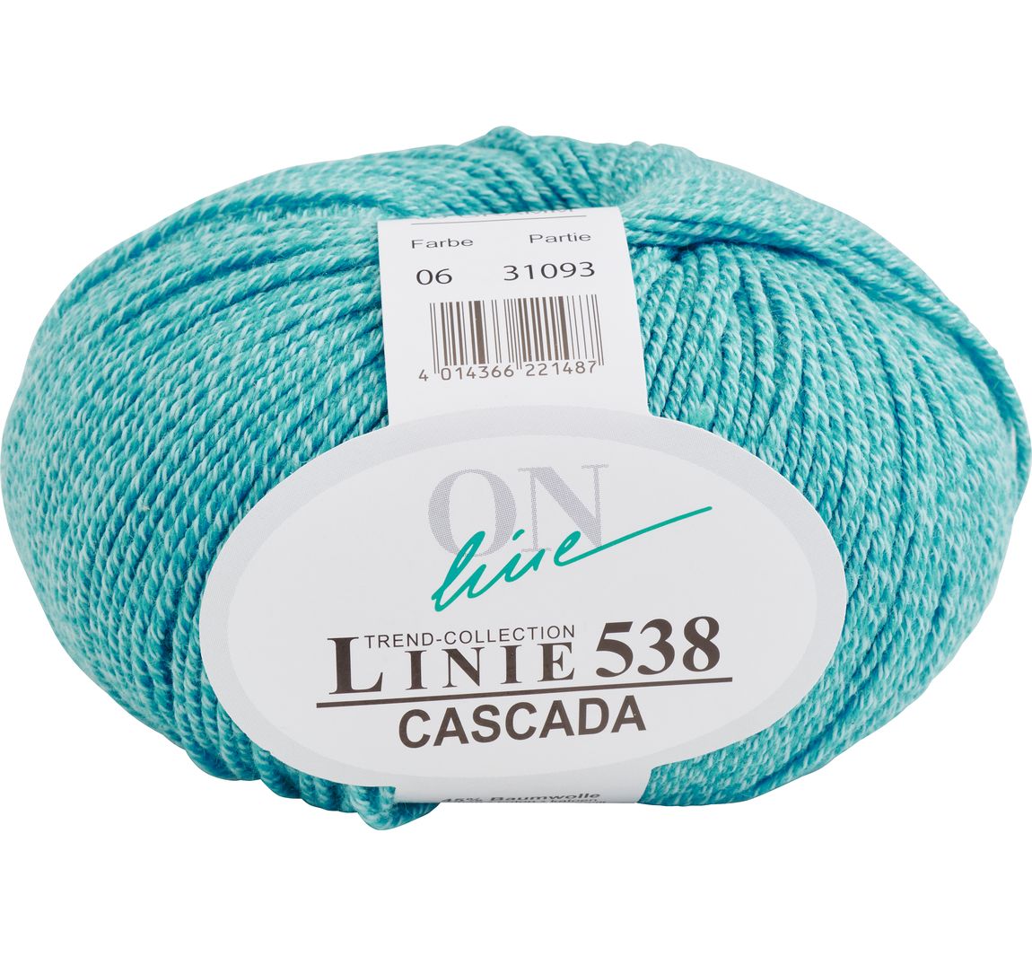 ONline Wolle Cascada, Linie 538 - Farbe 0006