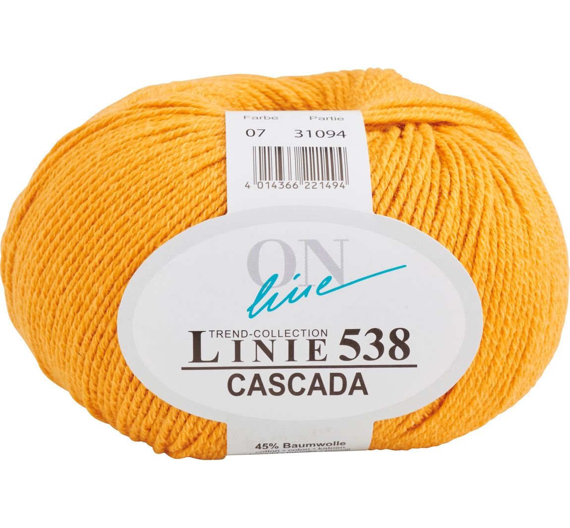ONline Wolle Cascada, Linie 538 - Farbe 0007