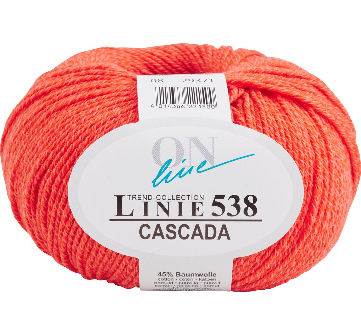 ONline Wolle Cascada, Linie 538 - Farbe 0008