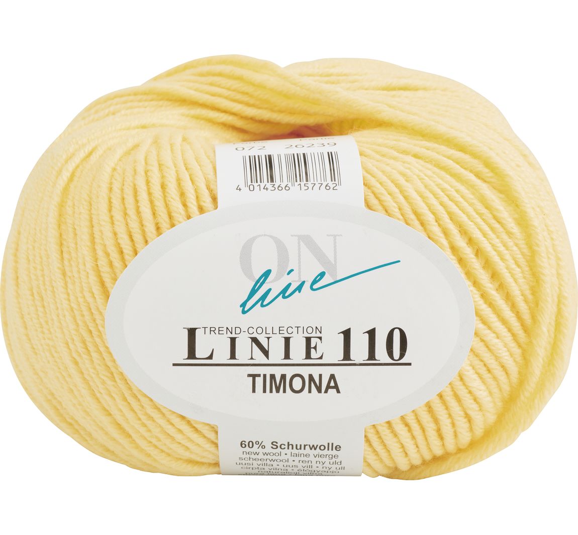 ONline Wolle Timona uni, Linie 110 - Farbe 0072
