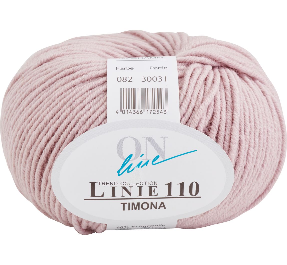 ONline Wolle Timona uni, Linie 110 - Farbe 0082
