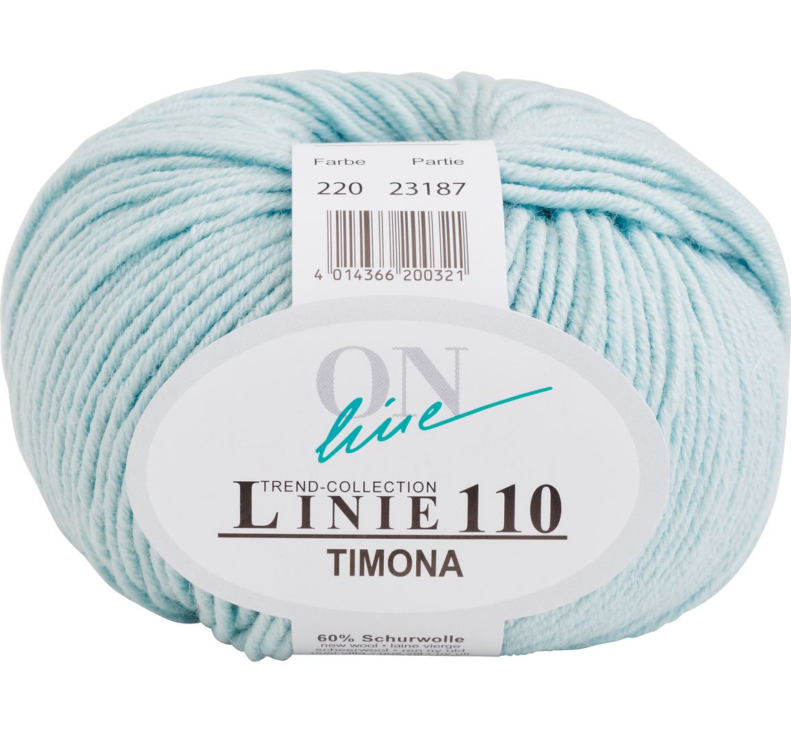 ONline Wolle Timona uni, Linie 110 - Farbe 0220