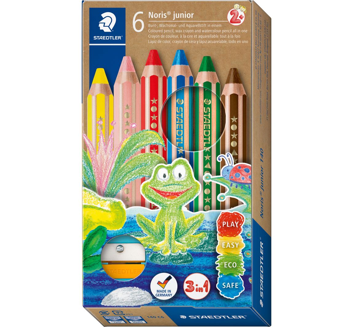 Noris junior Buntstift - 6 Stück