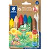 Noris junior Wachsmalkreide 6 Farben