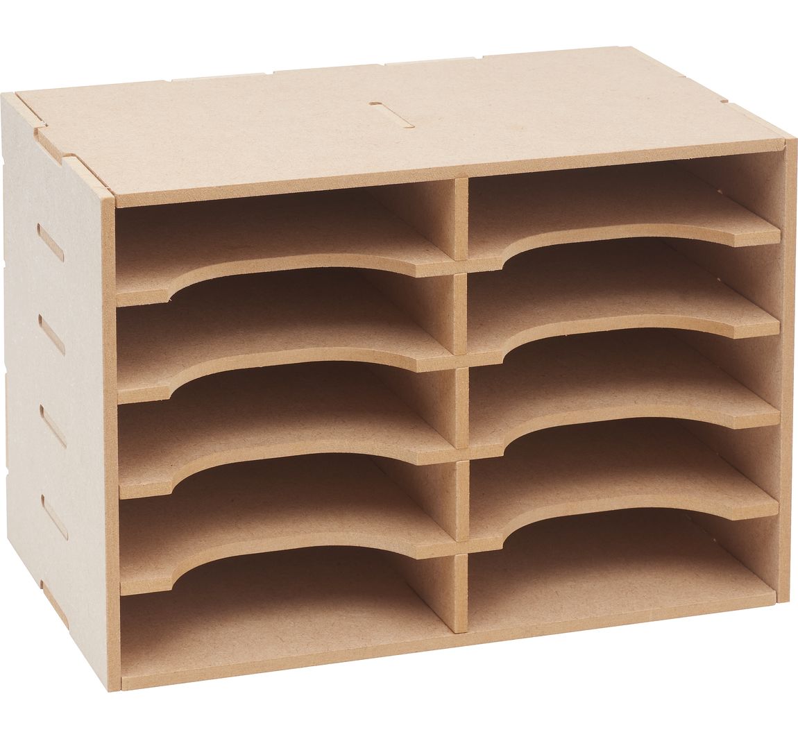 VBS Stempelkissen-Box "Flexio", 10 Fächer