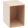 Flexio "Box", 5-pieces, MDF wood Half Box