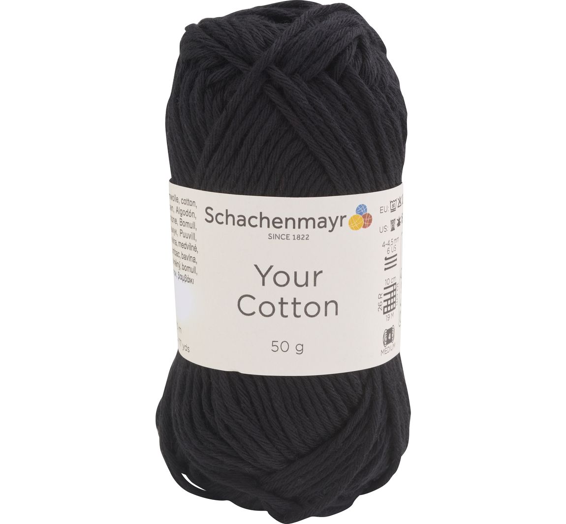 Schachenmayr "Your Cotton" - Black