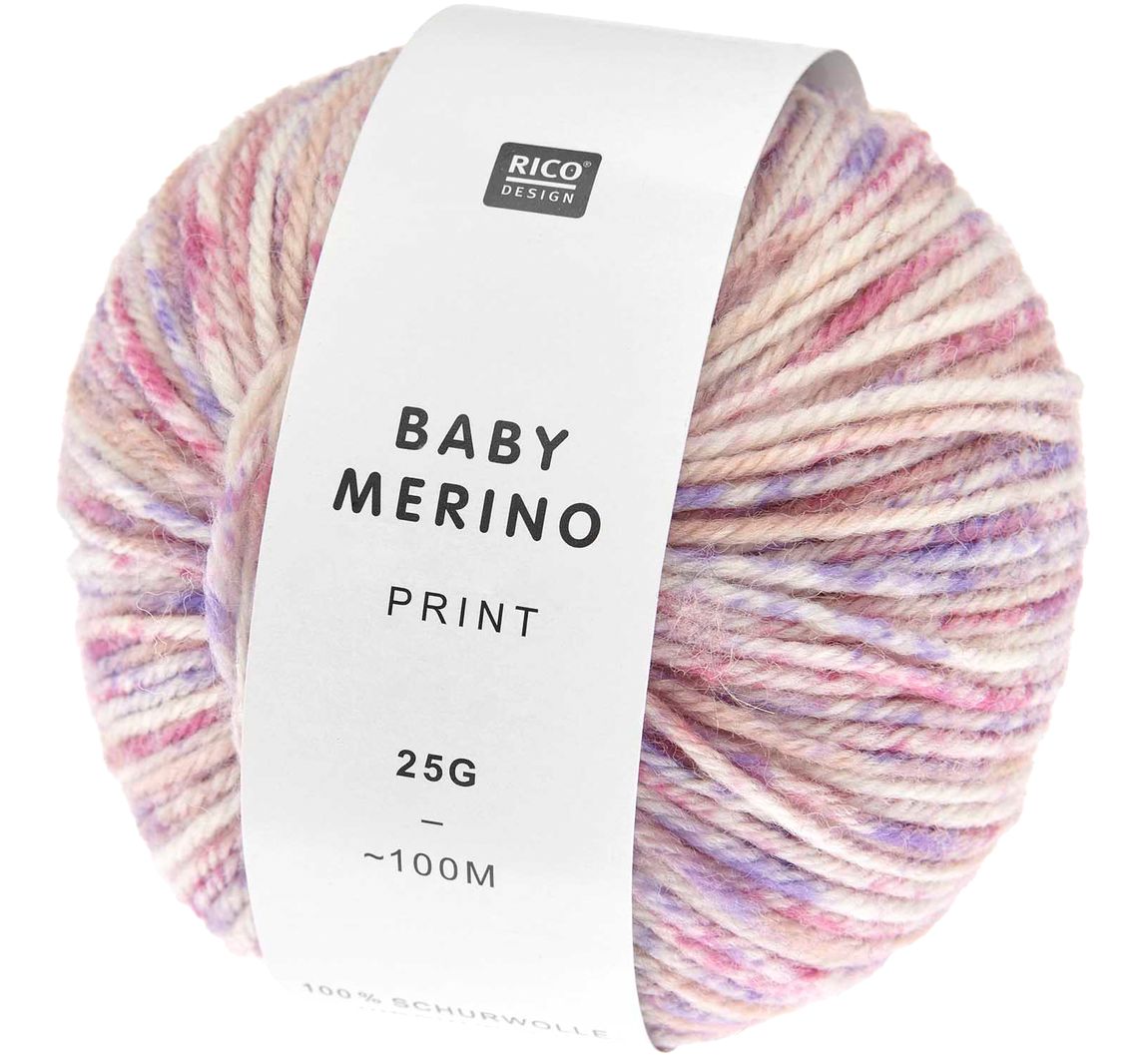 Rico Design "Baby Merino Print" - Beeren