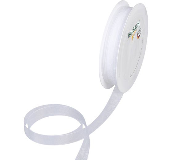 Organza ribbon, 10 mm
