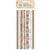 Rub On Transfer foil "Art of Travelling" Stripes