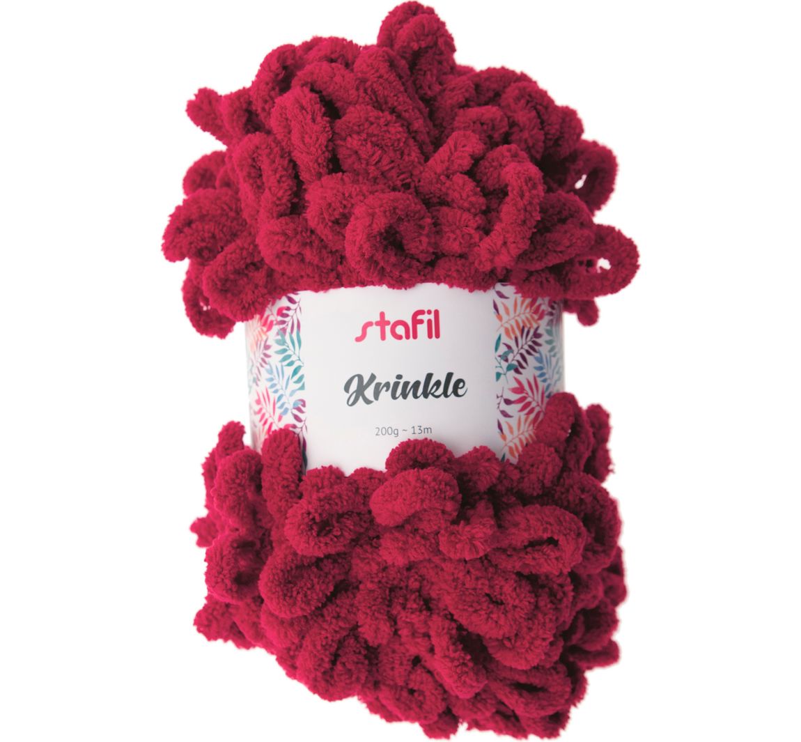 Wolle "Krinkle" - Himbeere