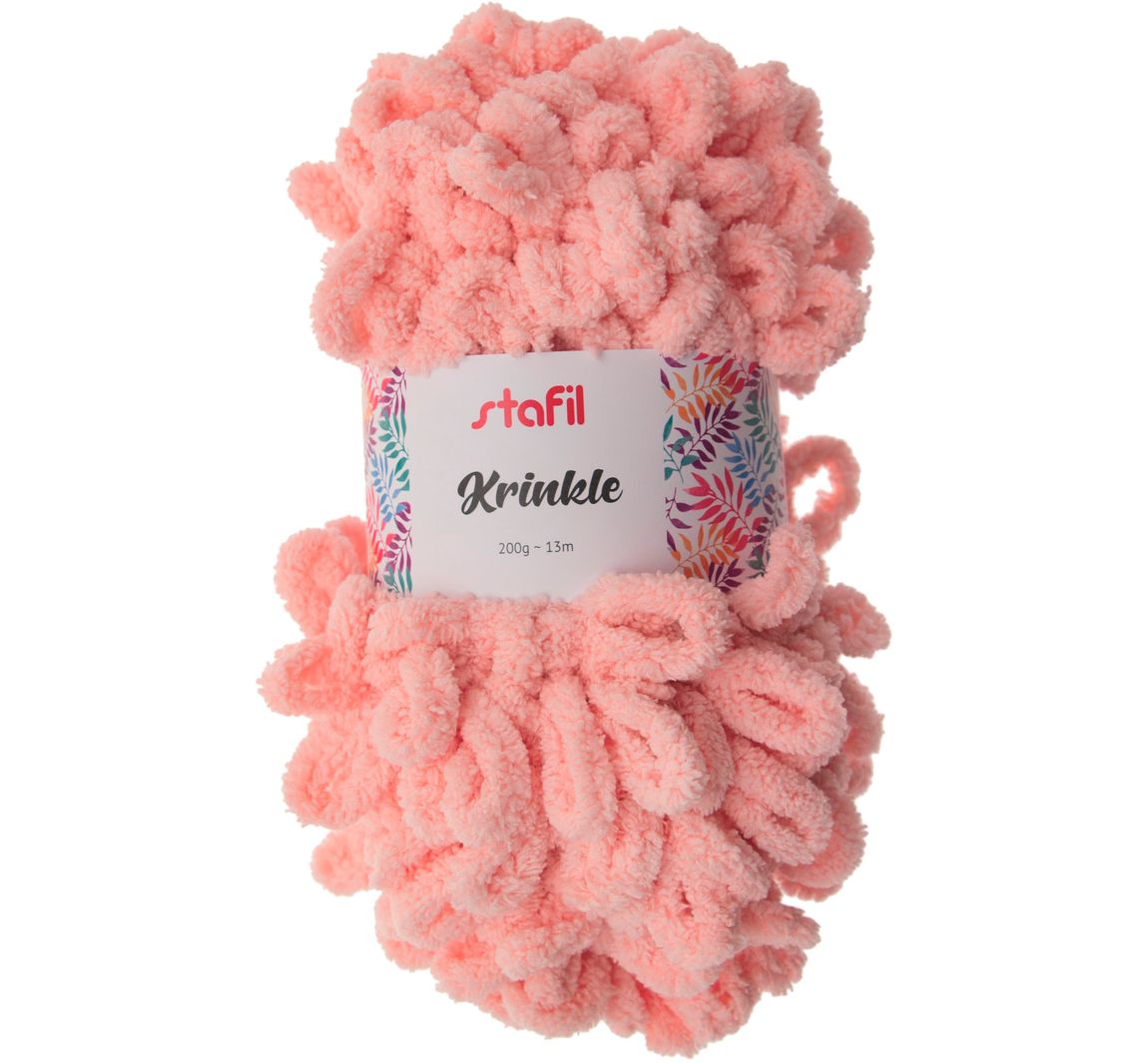 Wolle "Krinkle" - Rosa