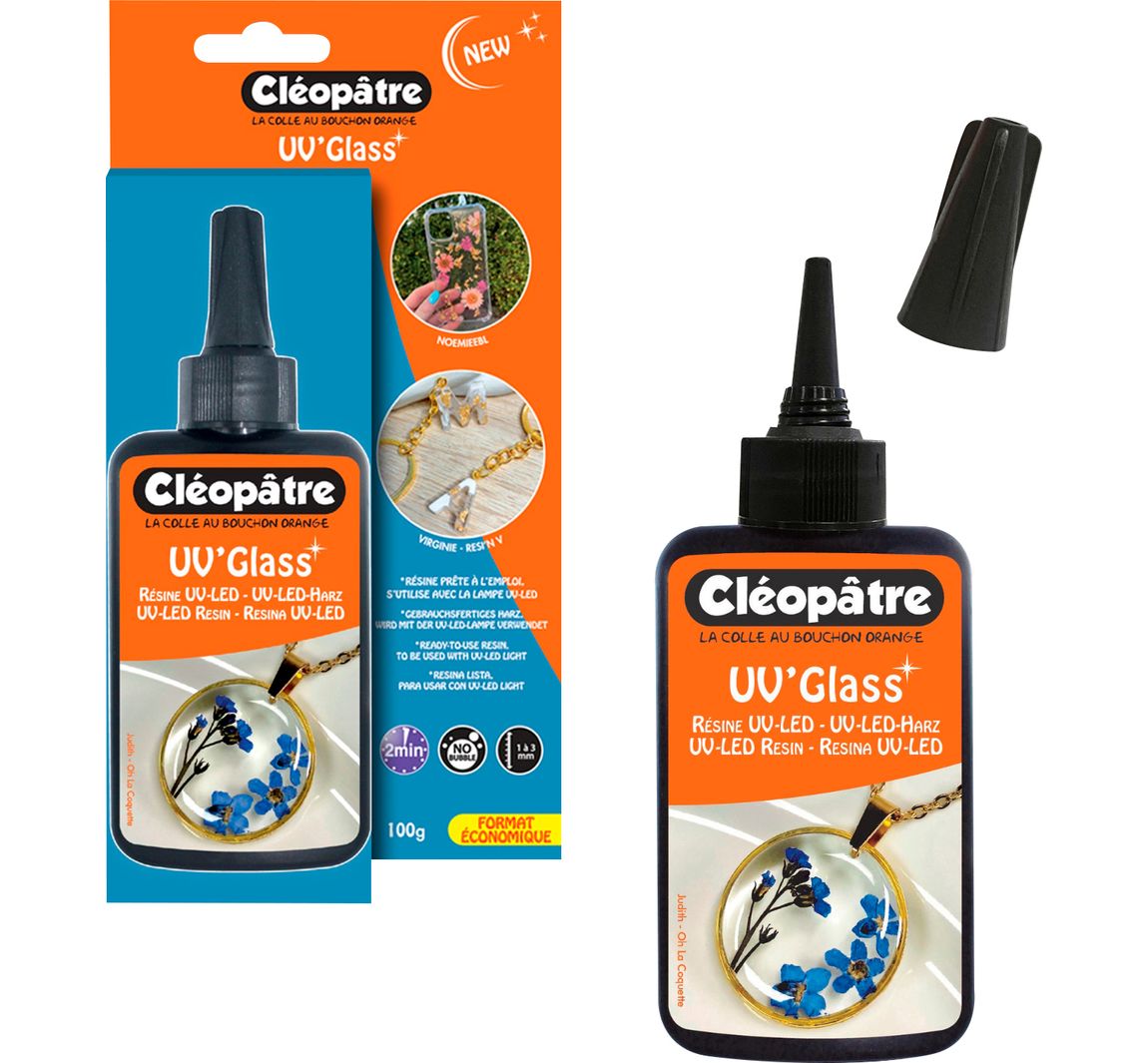 UV-Gießharz "Cléopâtre Resin UV'Glass" - 100 g