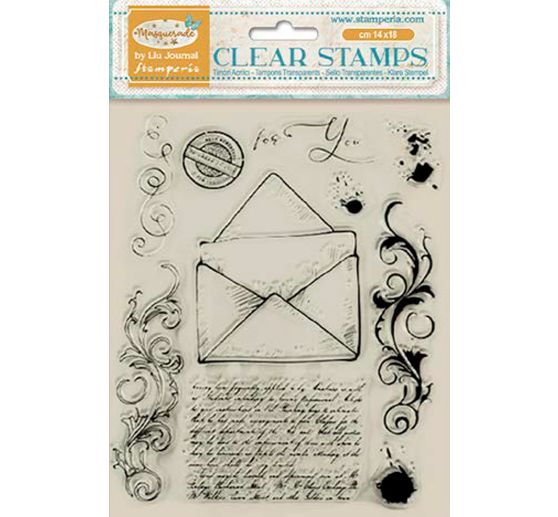 Clear-Stamps "Masquerade"