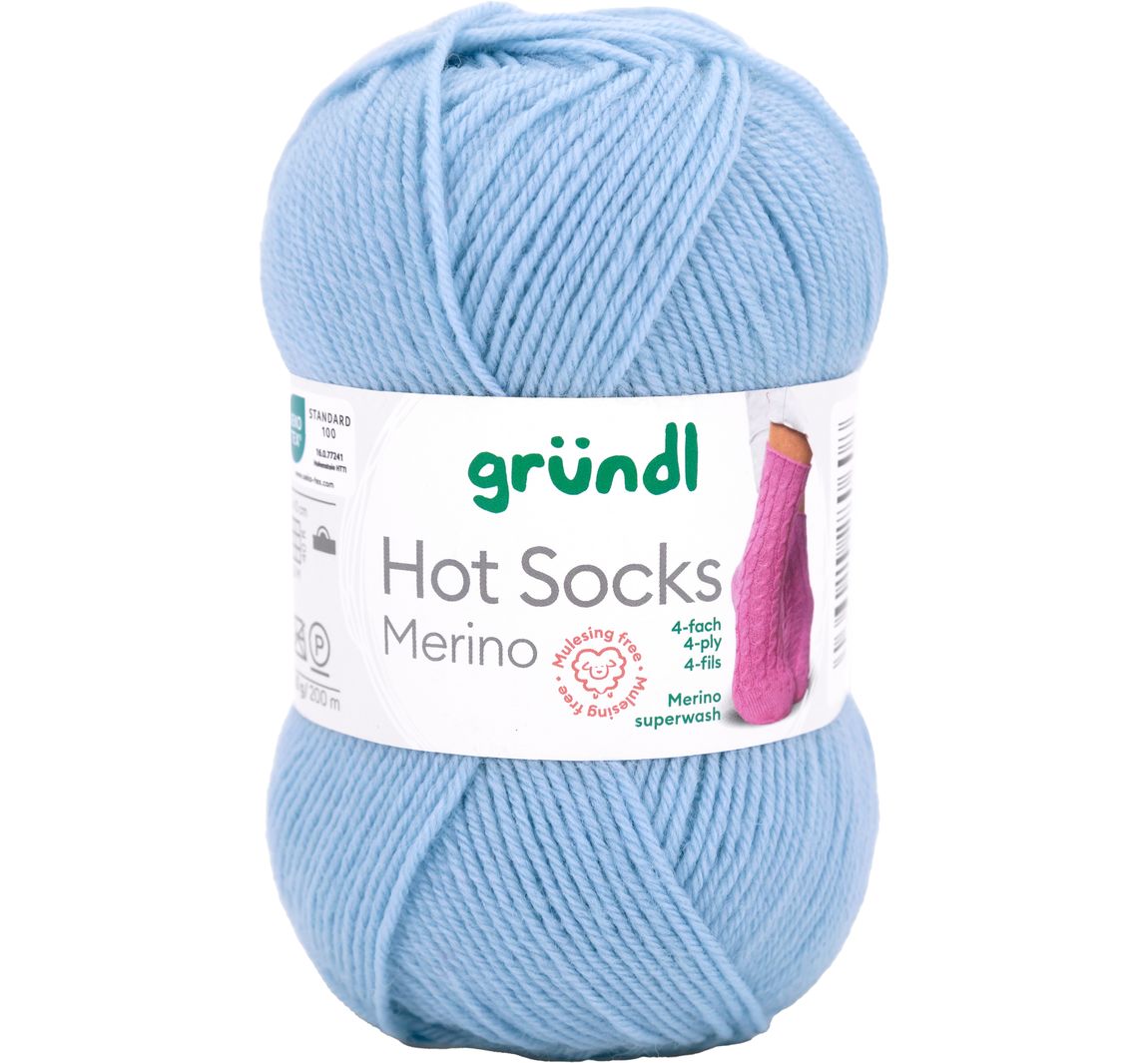 Gründl Wolle "Hot Socks Merino" - Farbe 04