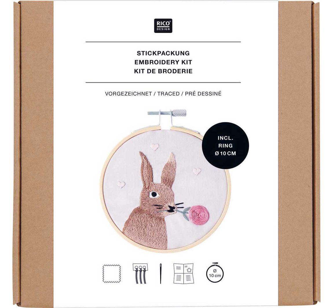 Rico Design Stickpackung - Hase