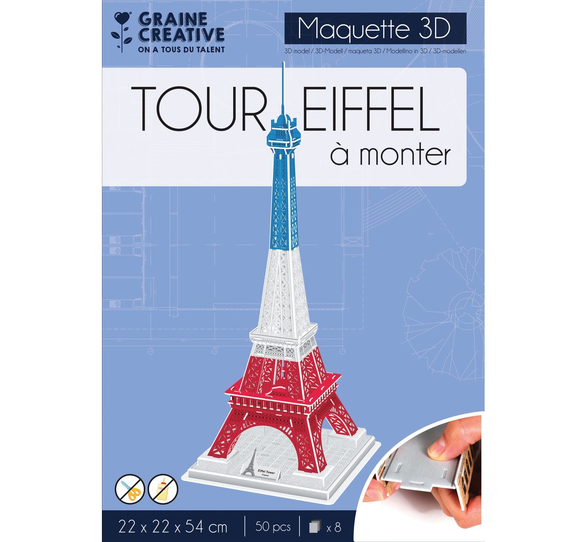 3D-Model - Eiffeltoren